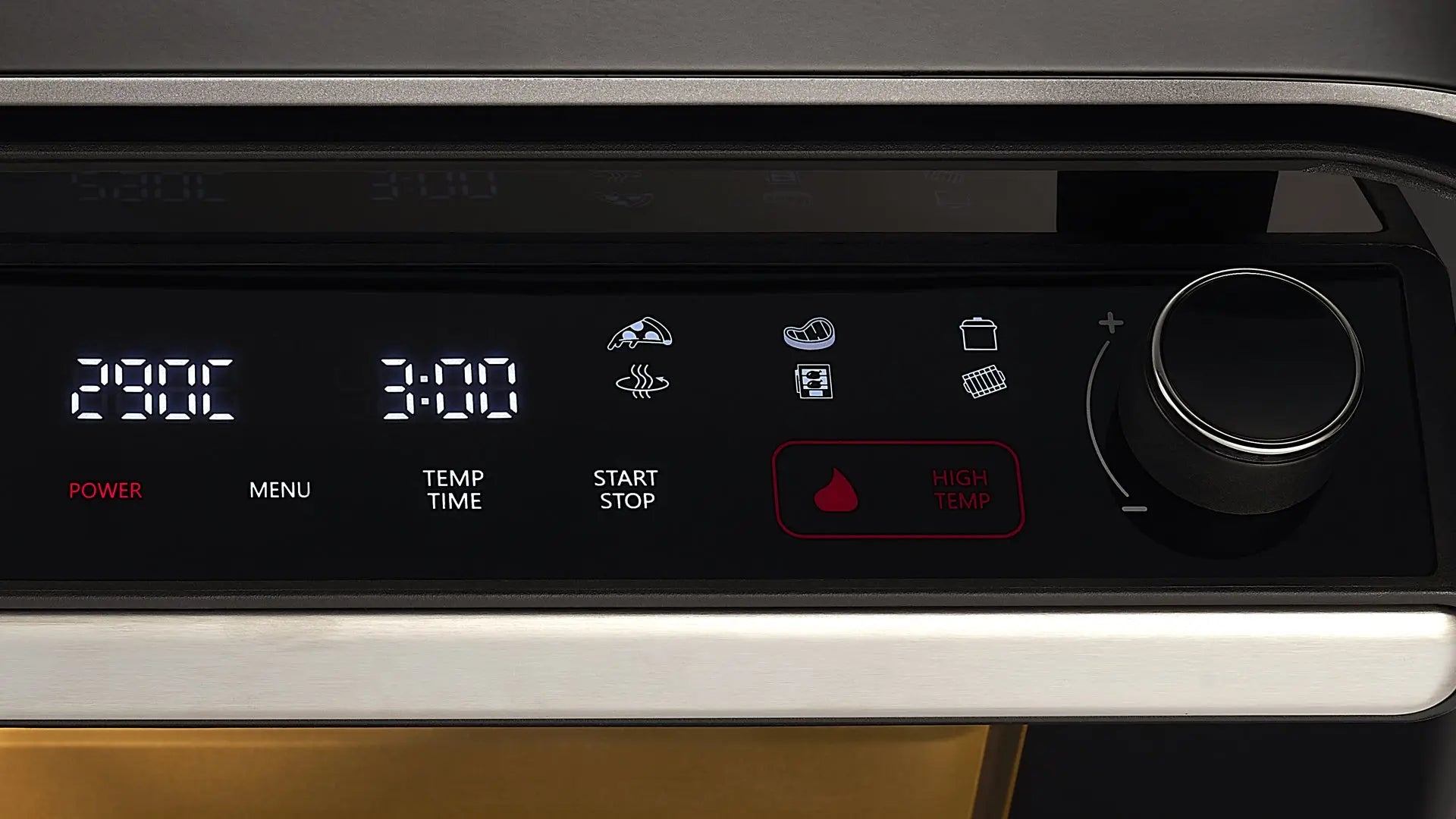 Elektrischer Hochtemperatur-Pizzaofen Ofen QFP550 (20 L)