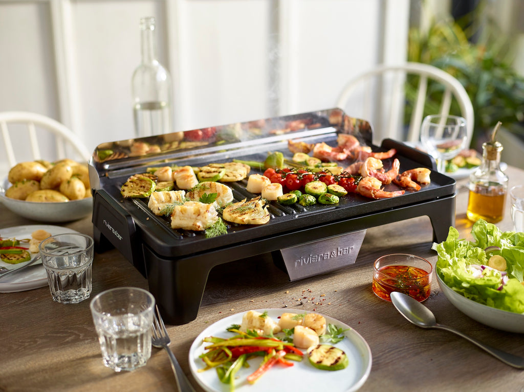 Plancha Grill Power Zone & Serve